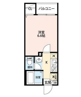 ログリア【1階】の間取り