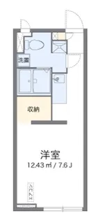先作イースト【1階】の間取り
