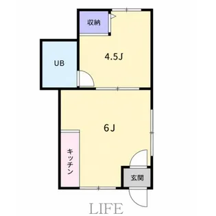 メゾンドオリビア【1階】の間取り