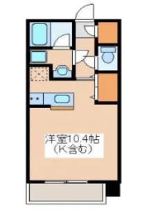 ハイトピア千葉【7階】の間取り