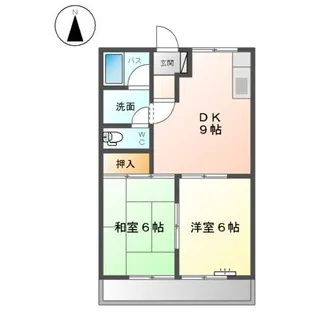イマージュRYOKE【2階】の間取り