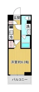 SHOKEN Residence川崎 登戸WEST【4階】の間取り