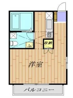 パールスターシャニン【2階】の間取り