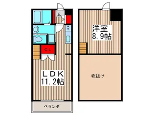 オリーブ【2階】の間取り