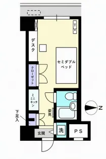 アルファコンフォート熊本【3階】の間取り