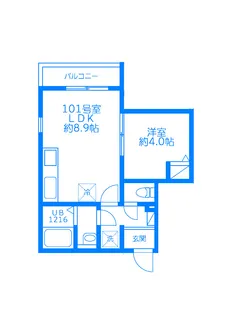 マピエス潮見台【1階】の間取り