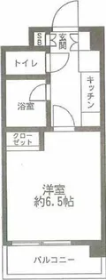 悠々コート西蒲田【3階】の間取り