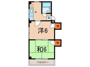 グリ-ンハイツ【3階】の間取り