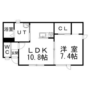 ICE昭和【1階】の間取り