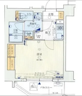 レオンコンフォート西新橋【5階】の間取り