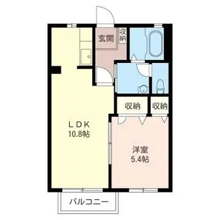 アルスピアV【2階】の間取り