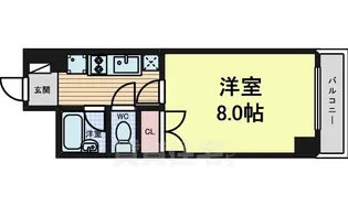 ヴァンヴェール名古屋【3階】の間取り