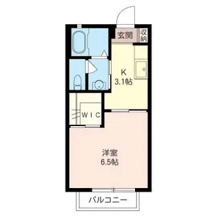 アーバンハイムA【2階】の間取り