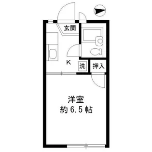 ビューイシハラ【1階】の間取り