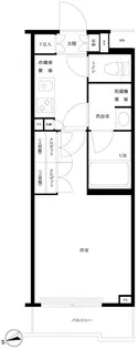 ルーブル大森西【3階】の間取り