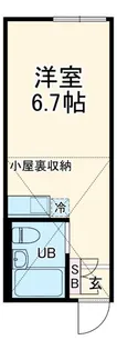 ユナイトステージ上大岡イースト【1階】の間取り