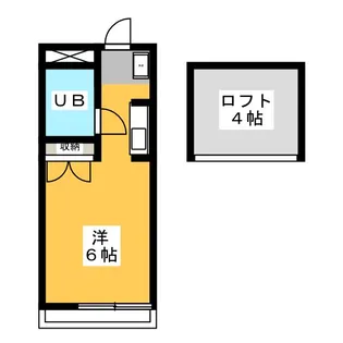 ハイツエミール【2階】の間取り