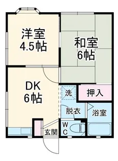 ベイウインドハウス【2階】の間取り
