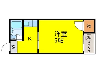 昭和町ロイヤルハイツ【5階】の間取り