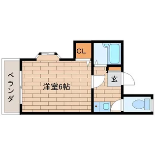 カーサ23【3階】の間取り