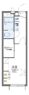 レオパレス橋爪中II【2階】の間取り