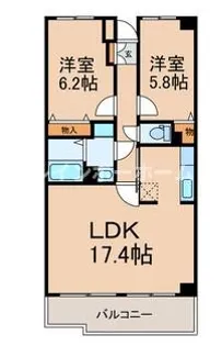 グランシャリオ【3階】の間取り