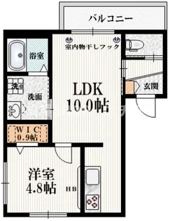 Cocoon Nishihara【3階】の間取り