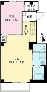 ラルゴ アミーチェ【2階】の間取り