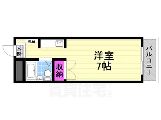 メゾンドユー【2階】の間取り