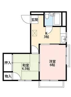メゾンプチ【2階】の間取り