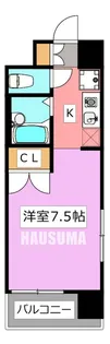 フェニックス大塚駅前【5階】の間取り