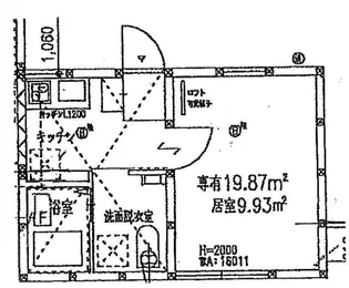 アザーレ西生田【2階】の間取り