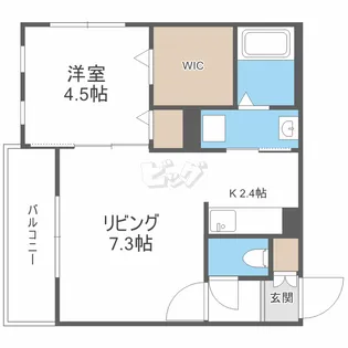 ラ・アクシアVI【2階】の間取り