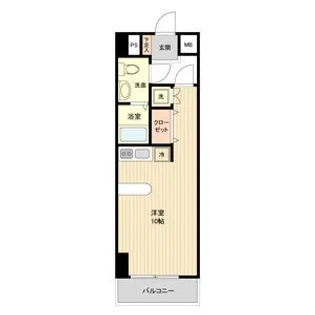 レジディア仙台本町【7階】の間取り