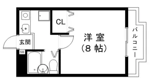 マ・シャンブル【1階】の間取り