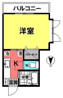 クレール東尾久【1階】の間取り