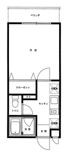 メゾン・ベルニューズ【2階】の間取り