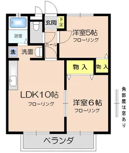 カーサ・フェリーチェ【2階】の間取り