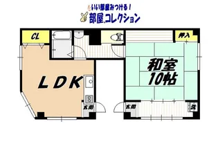 ロビンビル【3階】の間取り