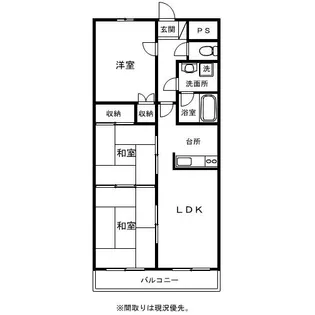 ゆとり202【2階】の間取り