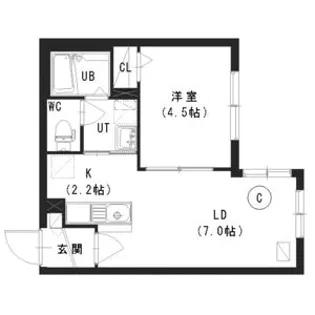 ビヨンド麻生【3階】の間取り