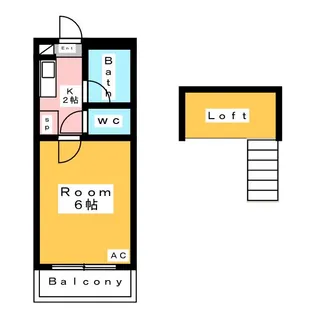 コーポラスノーブル【3階】の間取り