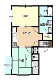 アーバンライフ壱番館【1階】の間取り