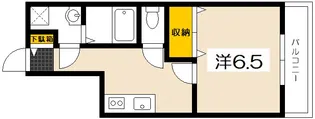 メゾンドルポ吉見園【3階】の間取り