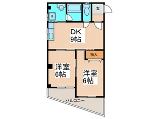 エグゼ21【3階】の間取り