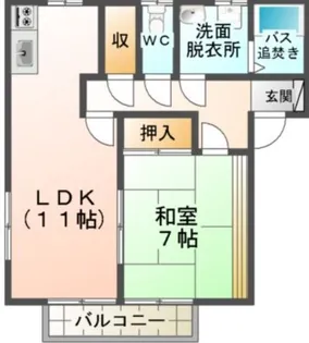 ミモレI【2階】の間取り
