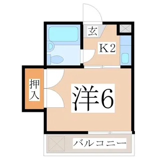 鹿児島県鹿児島市田上1【マンション】の間取り