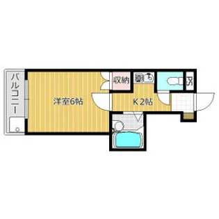 グレース草深【4階】の間取り