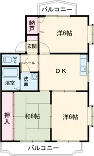 ア・ドリームkawasaki【2階】の間取り