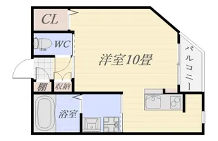 上之園町ビル【2階】の間取り